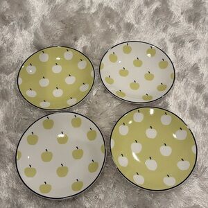 Kate Spade Lenox plates. Set of 4 plates, 5.75inches.  Brand New. NWT